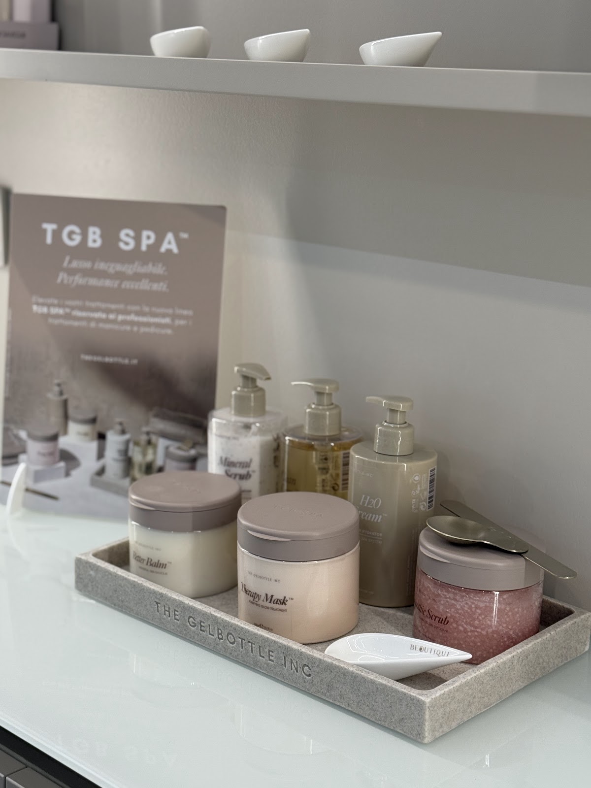 Dettaglio finale ambient del centro Beautique Beauty SPA Modena